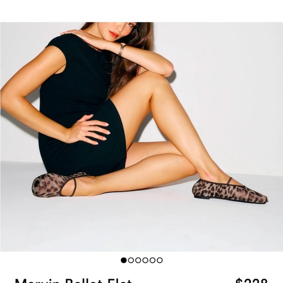 Reformation Leopard Print Flats - Picture 6 of 6